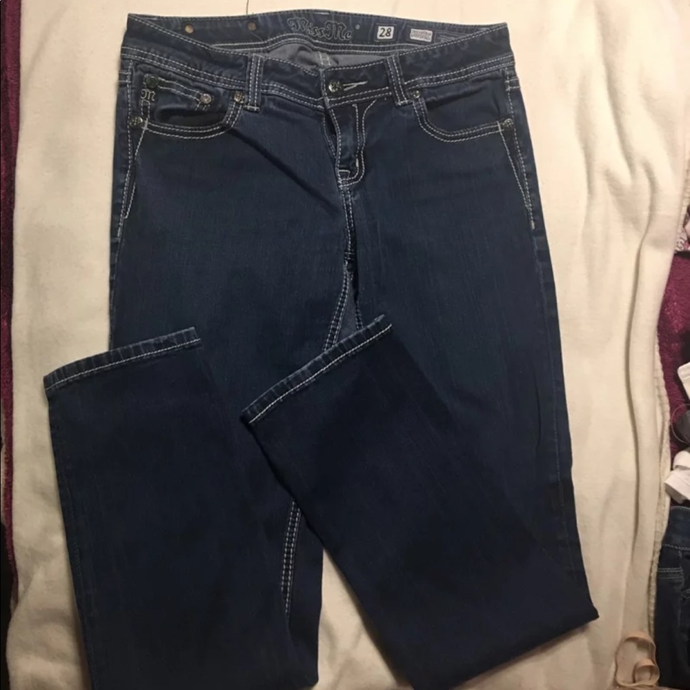 Miss me jeans with a few tops